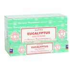 Satya Eucalyptus Incense Sticks 15g Box Of Twelve Special Offer